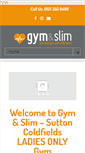 Mobile Screenshot of gymandslim.com